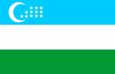 Uzbekistan (State Flag)