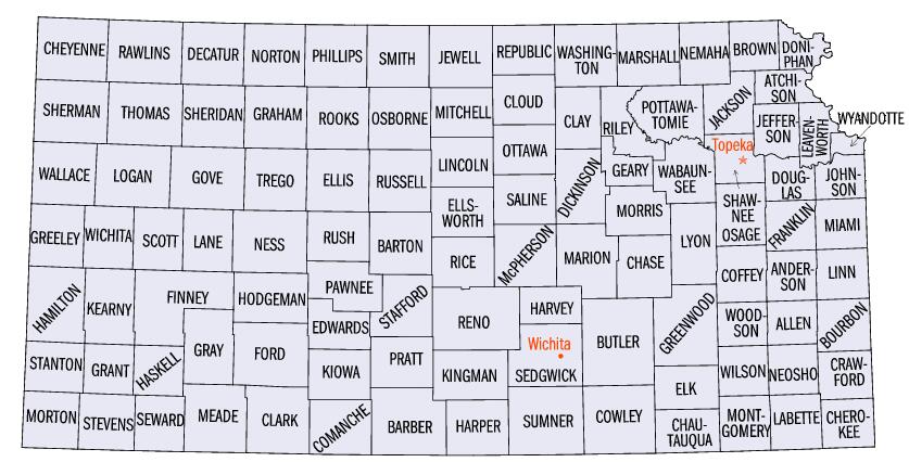 Kansas Private Schools by County