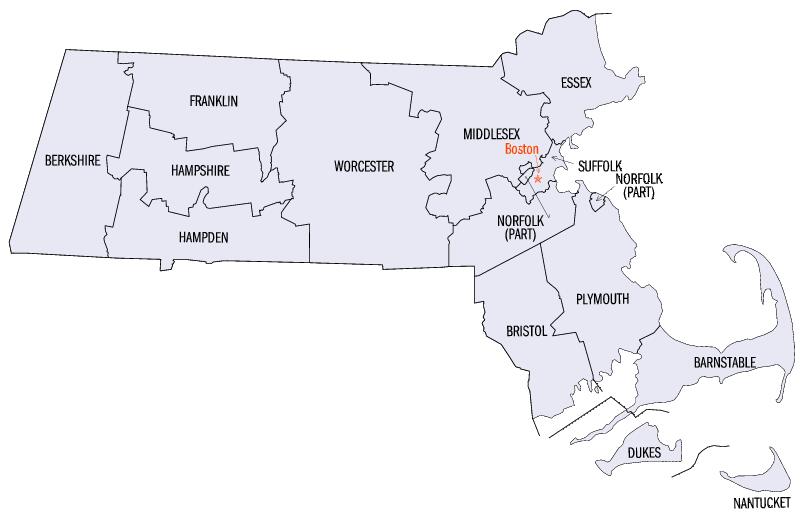Massachusetts Private Schools by County