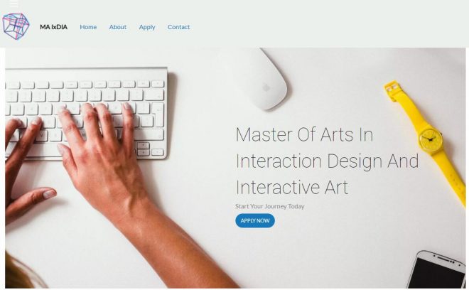 CSUEB Master of Arts in Interaction Design and Interactive Art