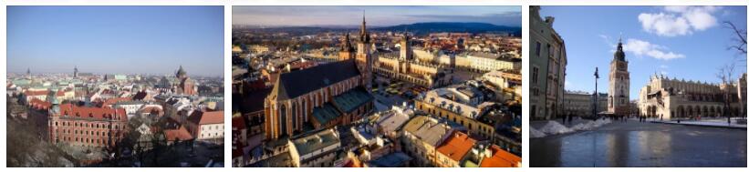 Krakow, Poland Cityscape