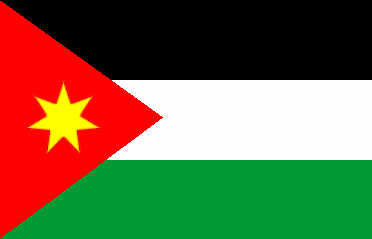 Jordan National Flag